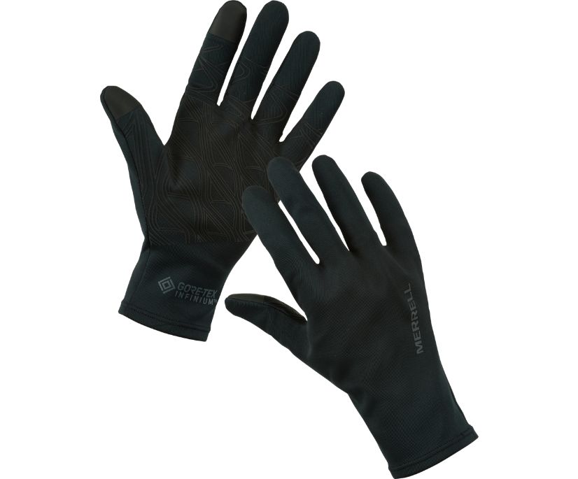 Merrell GORE-TEX® Powerstretch Handschuhe Herren Schwarz | OWZMJ9815